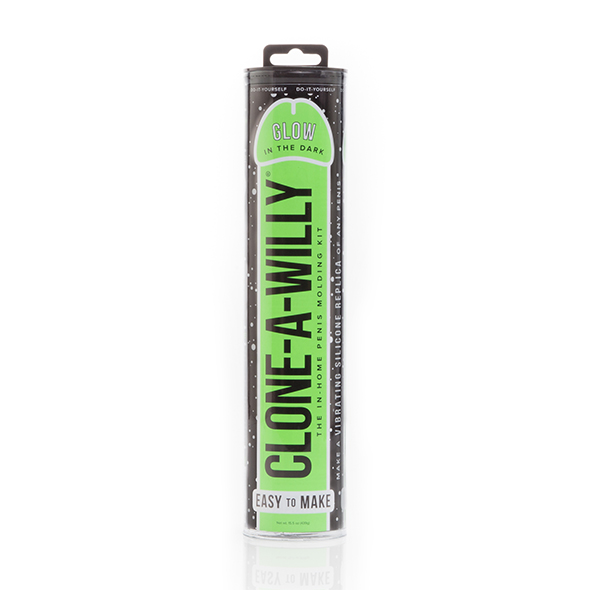 Clone-A-Willy - Kit Glow-in-the-Dark Green klonavimo rinkinys &ndash; nuotrauka 2