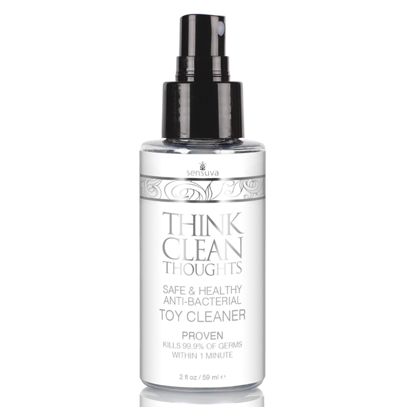 Sensuva - Think Clean Thoughts Anti Bacterial Toy Cleaner 59 ml Žaislų valiklis