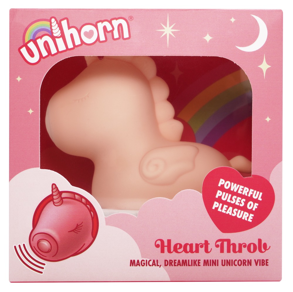Unihorn Heart Throb klitorinis vibratorius