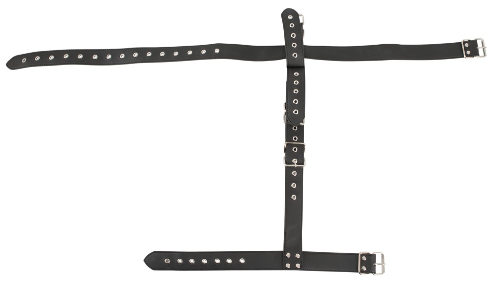 Vegan Fetish Neck-Wrist Restraint Vegan suvaržymo sistema &ndash; nuotrauka 4