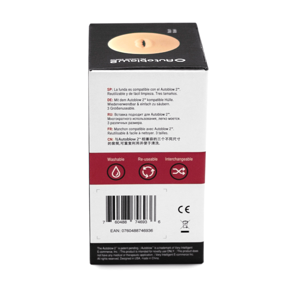 Autoblow - 2 Plus xt Mouth Sleeve A Vibruojantis masturbatorius &ndash; nuotrauka 4