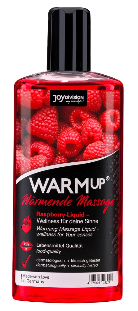 WARMup Raspberry 150 ml masažo priemonės