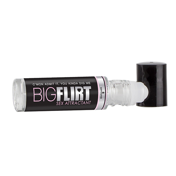 Sensuva - Big Flirt Pheromone Sex Attractant Roll-On 10 ml feromonai