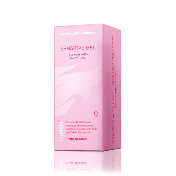 Viamax - Sensitive Gel 50 ml jautrumą didinantis gelis moterims &ndash; nuotrauka 2