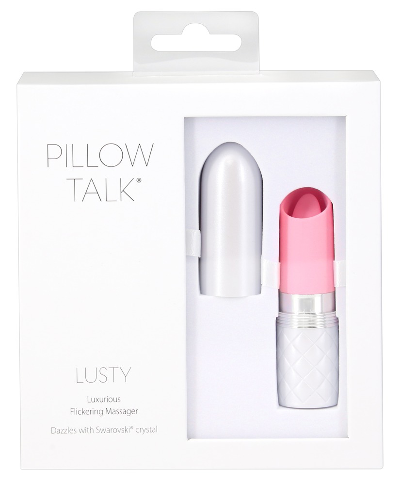 Pillow Talk Lusty Pink Mini vibratorius