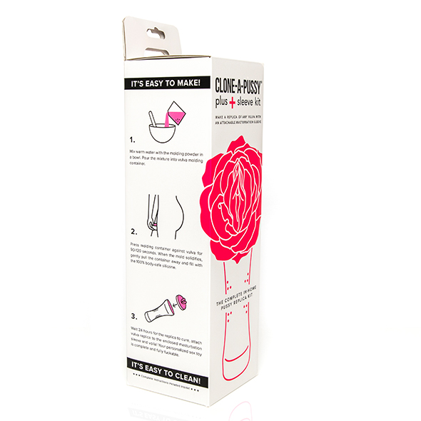 Clone-A-Willy Clone-A-Pussy - Plus Sleeve Kit Pink klonavimo rinkinys &ndash; nuotrauka 10