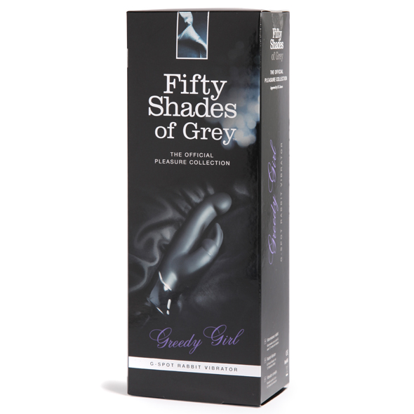Fifty Shades of Grey - Greedy Girl G-Spot Rabbit Vibrator Black vibratorius ki&scaron;kutis &ndash; nuotrauka 9