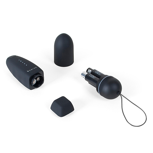 B Swish - bnaughty Classic Unleashed Vibrating Bullet Black Vibruojantis kiau&scaron;inėlis &ndash; nuotrauka 4