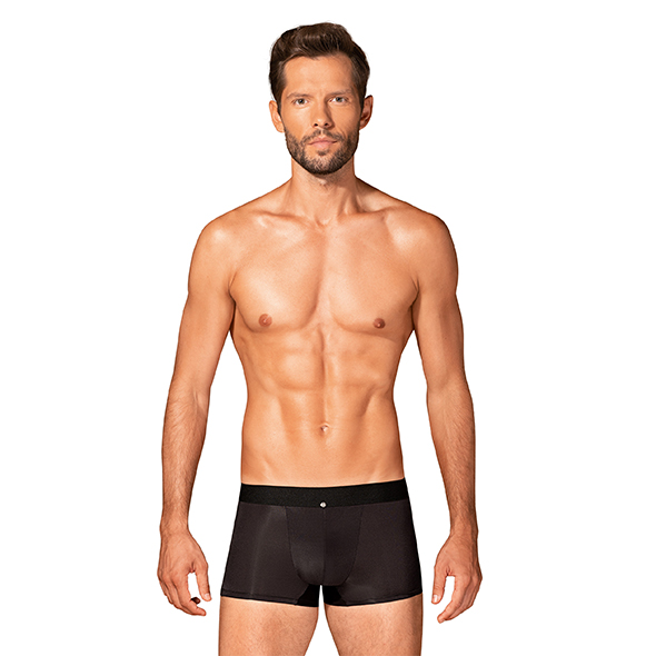 Obsessive - Boldero Boxer Shorts Black L/XL seksualios vyriškos trumpikės