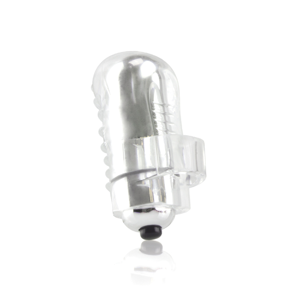 The Screaming O - The FingO Wavy Clear vibruojantis antpir&scaron;tis &ndash; nuotrauka 3