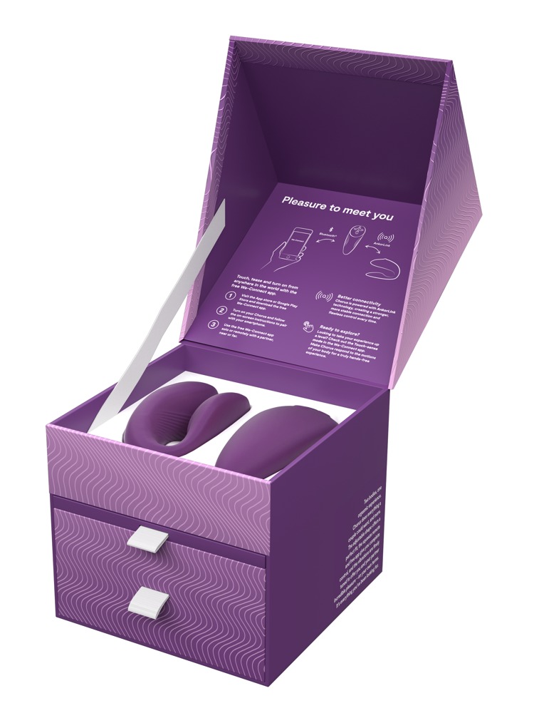 Chorus by We-Vibe Purple vibratorius poroms &ndash; nuotrauka 17