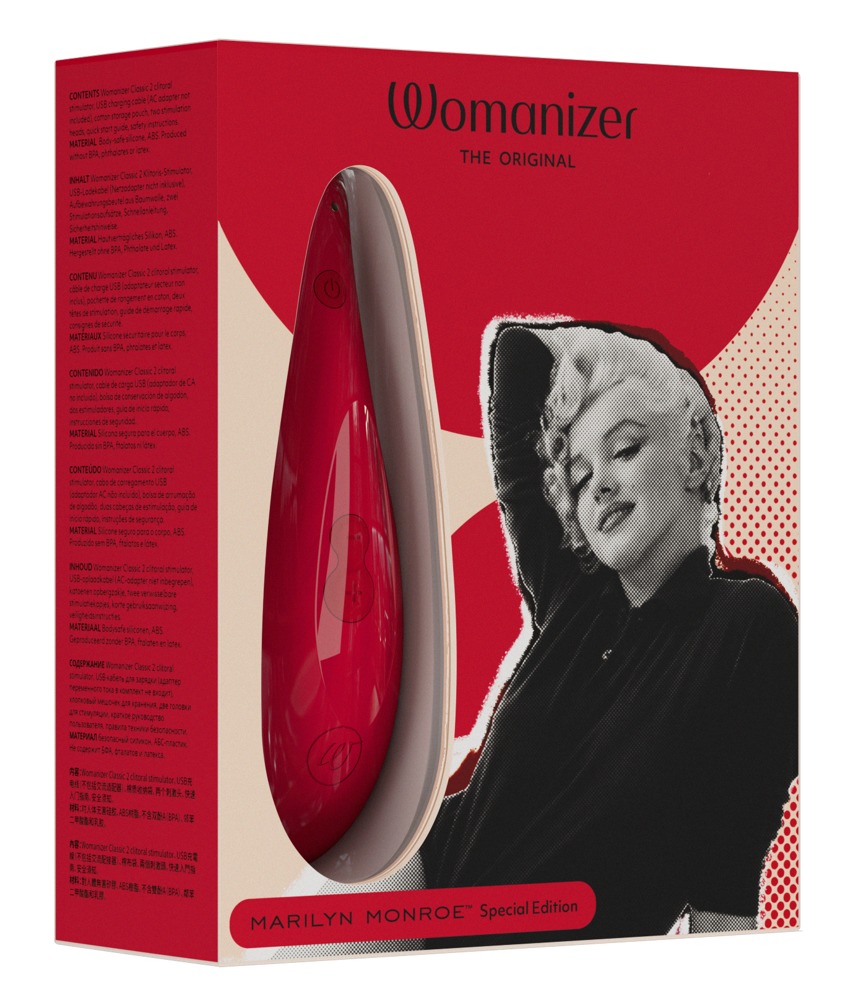 Womanizer Marilyn Monroe Red klitorinis vibratorius