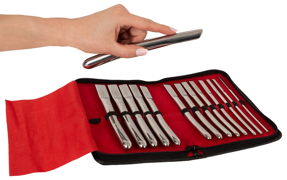 Penisplug PPlug 14-Piece Dilator Set &scaron;laplės stimuliatorius &ndash; nuotrauka 8