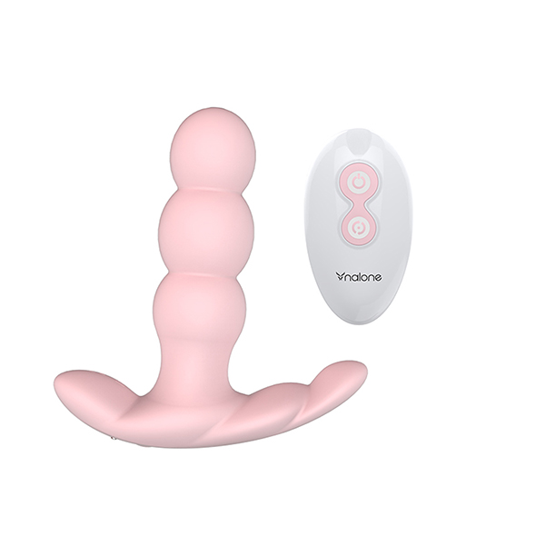 Nalone - Pearl Prostate Vibrator Light Pink Prostatos masažuoklis