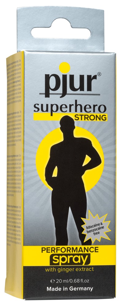 Pjur superhero strong spray 20 Kremas erekcijai