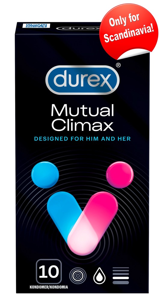 Durex Mutual Climax 10 prezervatyvai su ranteliais