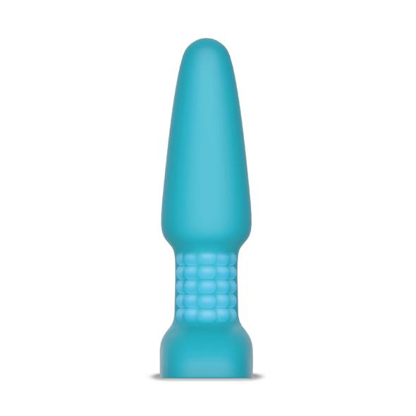 B-Vibe - Rimming Remote Control Plug 2 Teal Analinis kai&scaron;tis &ndash; nuotrauka 4