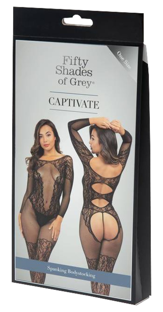 Fifty Shades of Grey fsog Catsuit S-L glaustinukė