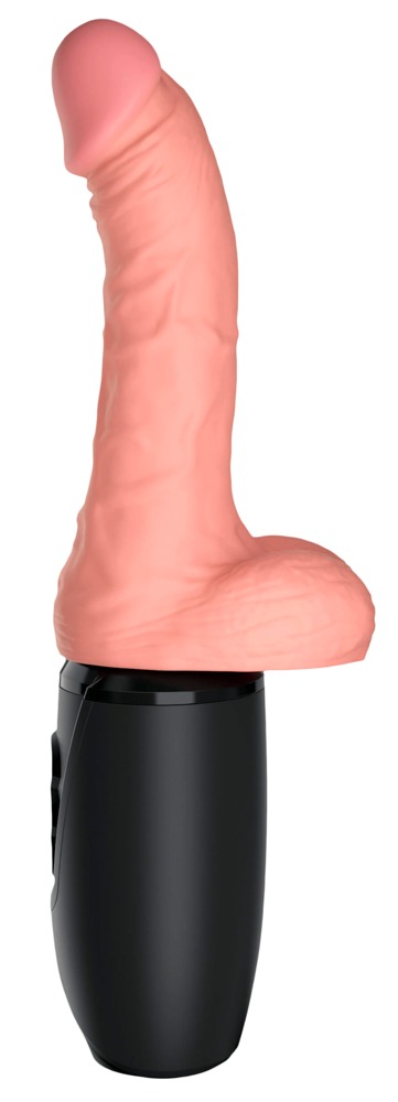 King Cock Plus kcp 6.5 Thrusting Cock with Ba tikrovi&scaron;kas vibratorius &ndash; nuotrauka 4