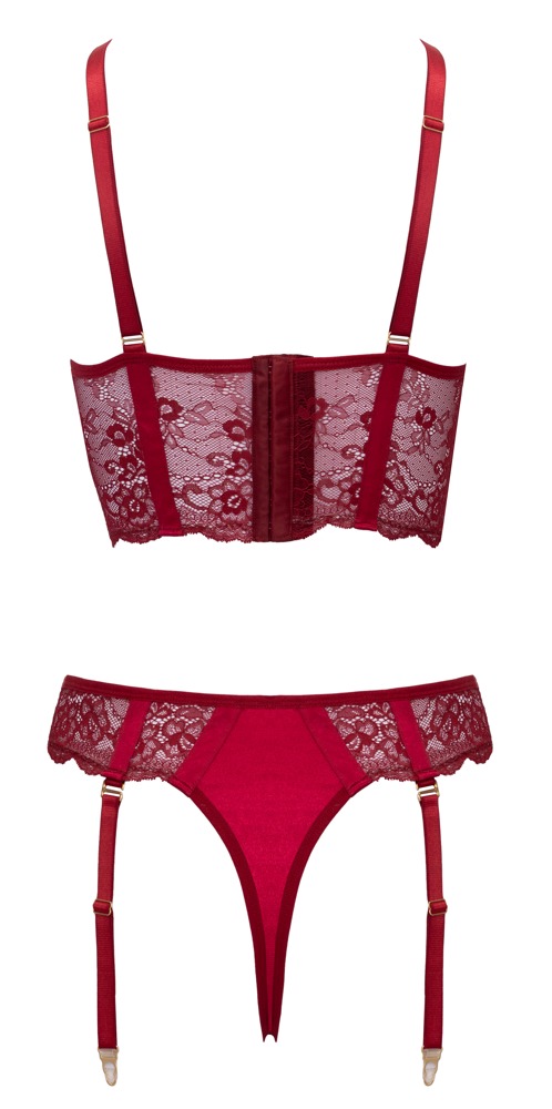 Cottelli lingerie Bra Set with Chains L Seksuali liemenėlė &ndash; nuotrauka 8