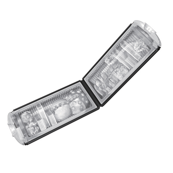 Tenga - Flip Hole Masturbator Black diskreti&scaron;kas masturbatorius &ndash; nuotrauka 2