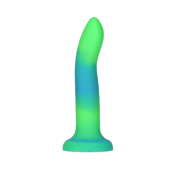 Addiction - Rave Dong Blue/Green Strap-on dildo