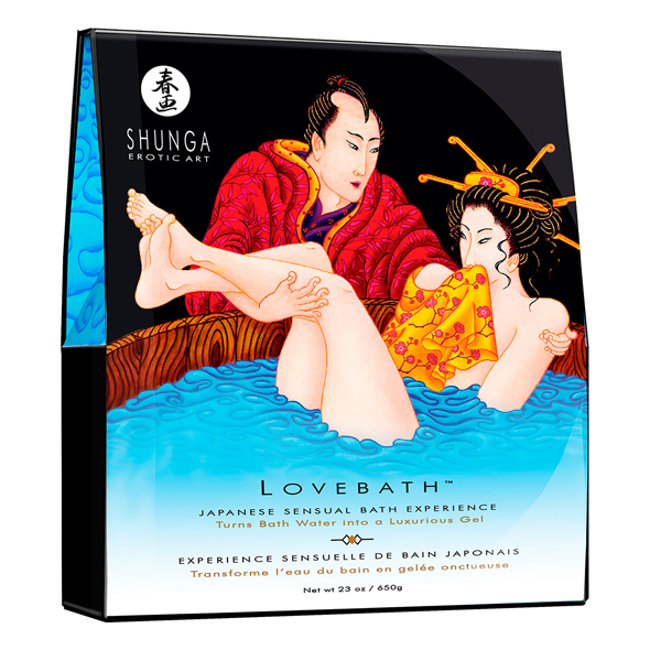 Shunga - Lovebath Ocean Temptations vonios druska 650 g.
