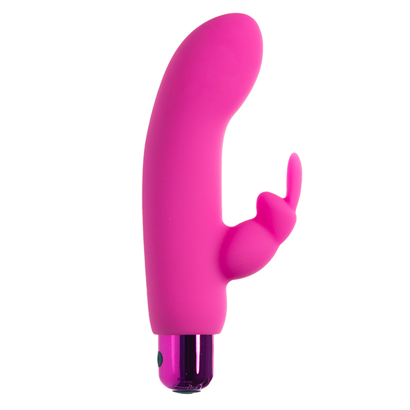 PowerBullet - Alice’s Bunny Vibrator 10 Function Pink vibratorius kiškutis
