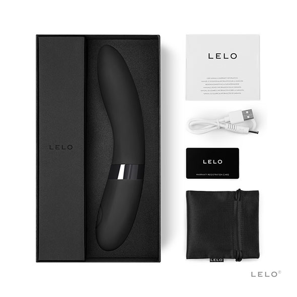 Lelo - Elise 2 Vibrator Black Klasikinis vibratorius &ndash; nuotrauka 3
