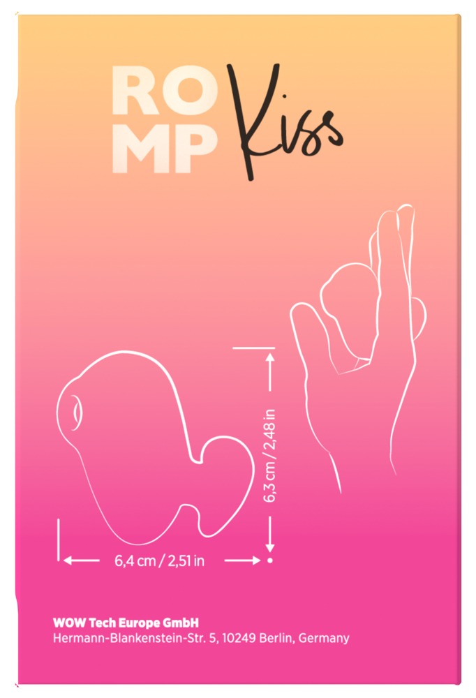 Romp Kiss Pink Lemonade klitorinis vibratorius &ndash; nuotrauka 13