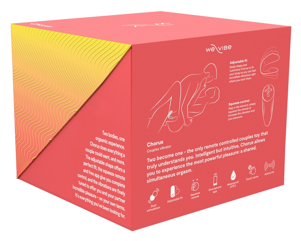 We Vibe Chorus by We-Vibe Crave Coral vibratorius poroms &ndash; nuotrauka 15
