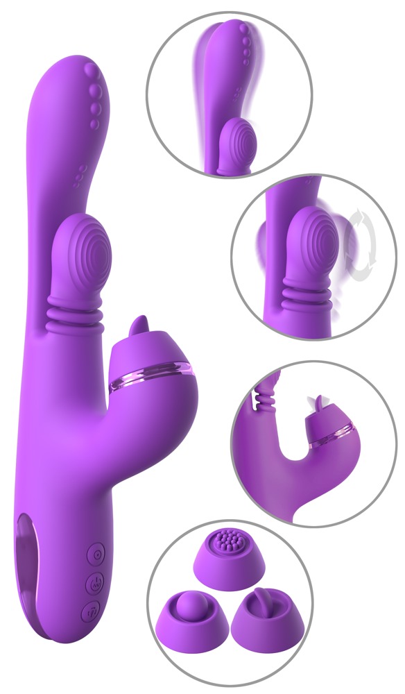 Fantasy For Her ffh IntiMotion Pulse Pro Purpl vibratorius ki&scaron;kutis &ndash; nuotrauka 2