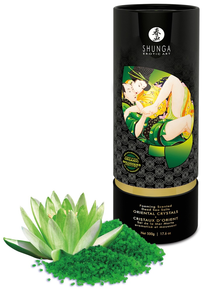 Shunga vonios druska Bath Salt Lotus Flower 600 g