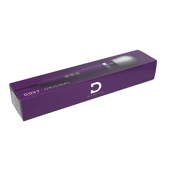 Doxy - Wand Massager Purple vibruojantis masažuoklis &ndash; nuotrauka 2