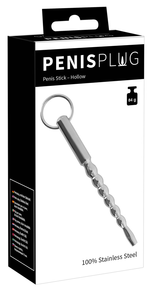Sextreme Steel Hollow Dilator 6-12 mm šlaplės stimuliatorius