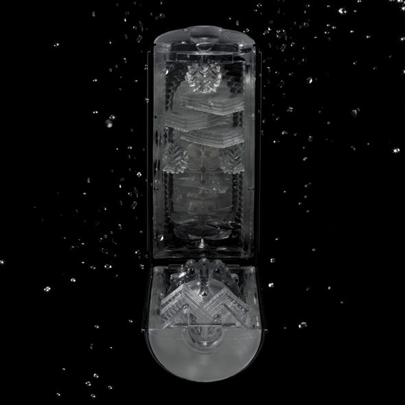 Tenga - Flip Hole Masturbator Black diskreti&scaron;kas masturbatorius &ndash; nuotrauka 10