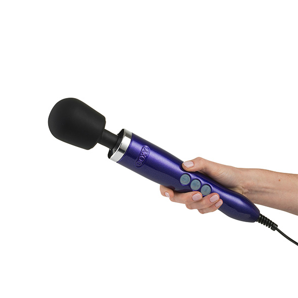 Doxy - Die Cast Wand Massager Purple vibruojantis masažuoklis &ndash; nuotrauka 3