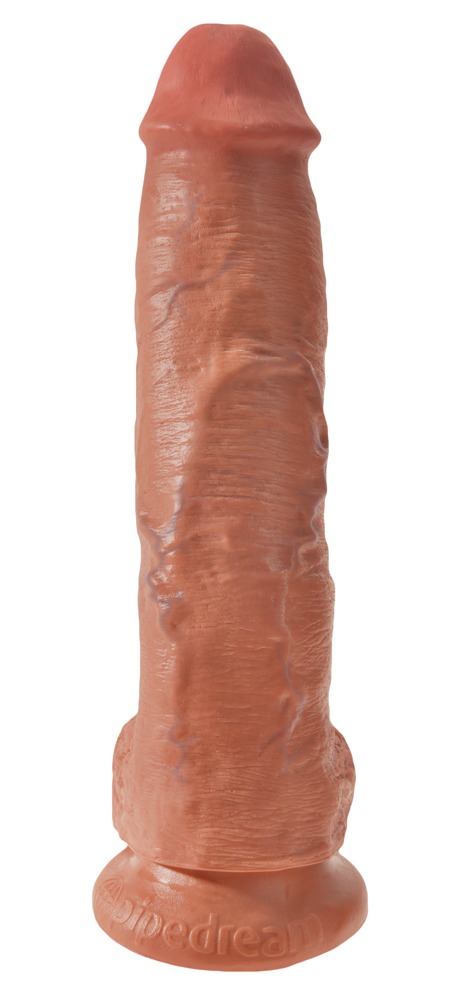 King Cock 10 inch Balls Tan realisti&scaron;kas dildo &ndash; nuotrauka 3