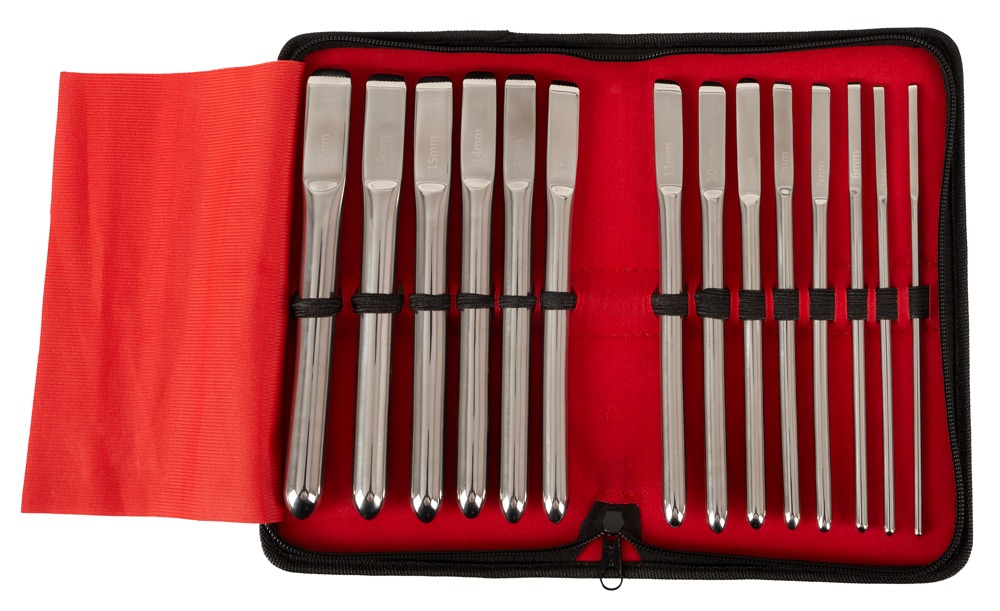 Penisplug PPlug 14-Piece Dilator Set &scaron;laplės stimuliatorius &ndash; nuotrauka 7