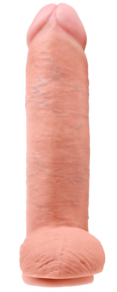 King Cock with balls 12 inch realisti&scaron;kas dildo &ndash; nuotrauka 3