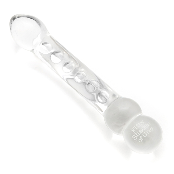 Fifty Shades of Grey - Glass Massage Wand stiklinis dildo &ndash; nuotrauka 2