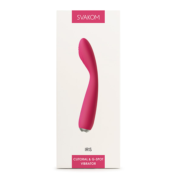 Svakom - Iris Vibrator Plum Red Vibratorius &ndash; nuotrauka 11