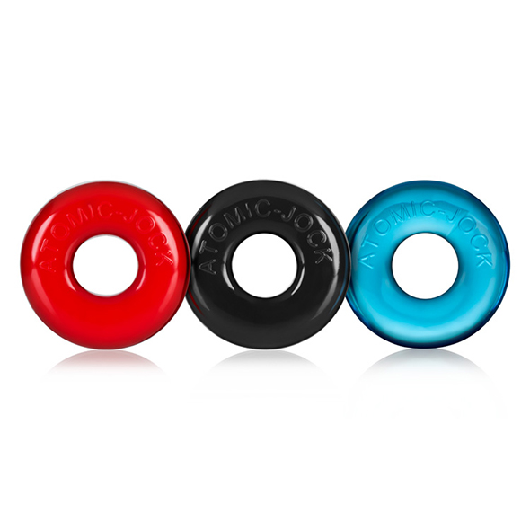 Oxballs - Ringer of Do-Nut 1 3-pack Multi Penio žiedas - užveržėjas