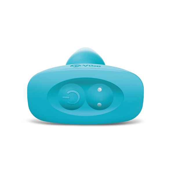 B-Vibe - Rimming Remote Control Plug 2 Teal Analinis kai&scaron;tis &ndash; nuotrauka 5