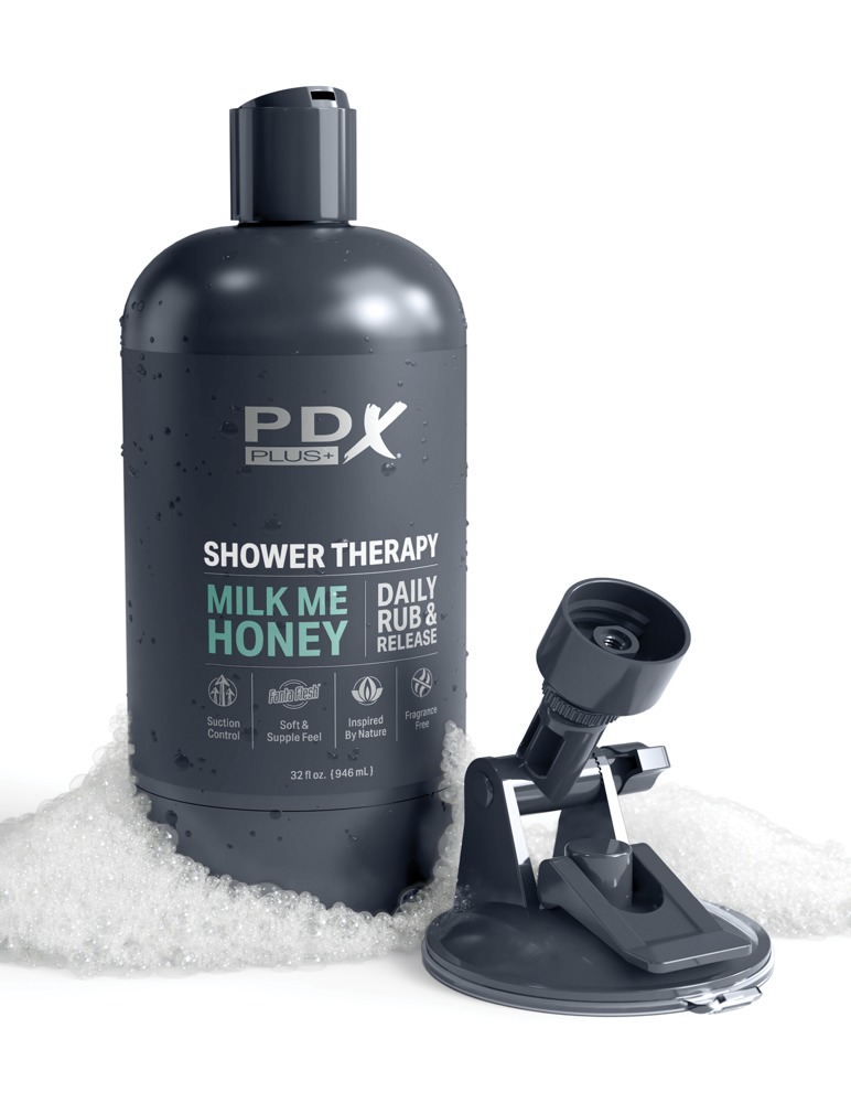 Pipedream Plus pdxp Shower Milk Me Honey Ligh Masturbatorius &ndash; nuotrauka 5