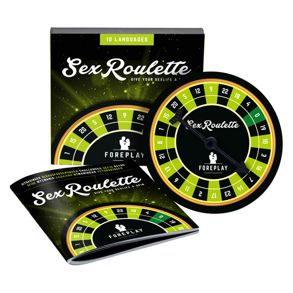 Tease & Please Sex Roulette Foreplay (NL-DE-EN-FR-ES-IT-PL-RU-SE-NO) Erotinis stalo žaidimas