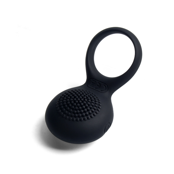 Svakom - Tyler Vibrating Ring Black Pakraunamas vibruojantis penio žiedas &ndash; nuotrauka 3