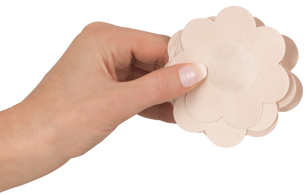 Cottelli Collection Cloth Nipple Cover 6 pairs spenelių lipdukai &ndash; nuotrauka 6
