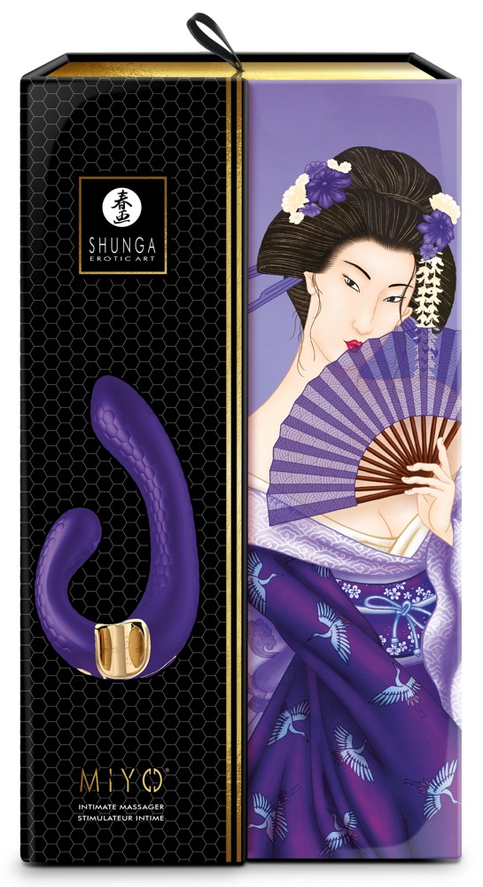 Shunga Miyo Purple išskirtinio dizaino vibratorius