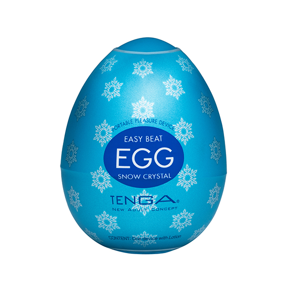 Tenga - Egg Snow Crystal (1 Piece) masturbatorius kiaušinėlis